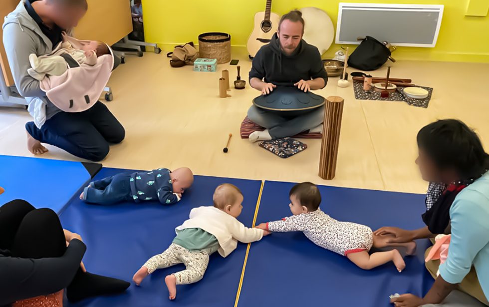 Séance musical parent-enfant avec Julien Weber